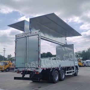 Camion <span class=keywords><strong>Cargo</strong></span> ISUZU GIGA 4x2 da 12 Tonnellate con Cassone Apribile, Prezzo di Fabbrica Cinese - Product Image 5