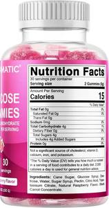 Populaire productkwaliteit glucose kauwgommetjes met natuurlijke frambozensmaak als koolhydraten <span class=keywords><strong>supplement</strong></span> - Product Image 5