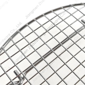 Round <b>Steamer</b> Rack With Feet 22-30Cm Foldable Handles Kitchen Baking Cooling Tray Stainless Steel Water Rack - Product Image 3