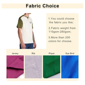 Venta al por mayor de hombres 100% algodón verano camiseta ecológica cómoda transpirable deportes Casual manga corta raglán camisetas para hombres - Product Image 2