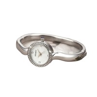 Nouvelle Montre Femme de Luxe Style Bracelet Diamant, Cadran Nacre, Mouvement Quartz, Montre Bracelet Ouvert, Vente en Gros