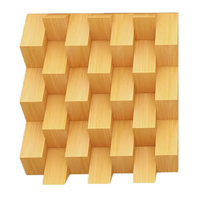 Difusor Acústico Boma, Panel de Madera Sólida para Absorción de Sonido, Panel Acústico Insonorizante para Estudio de Grabación, Sala de Conciertos, Teatro de Ópera