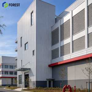 Atelier en structure métallique pour centre d'usinage CNC, poutre en H, ISO14001, préfabriqué, résistant au feu, pour usine industrielle - Product Image 1