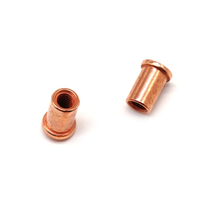 Goujons de soudure à filetage interne plaqués cuivre, écrous de soudure M3 M4 M5 M6 - Product Image 3
