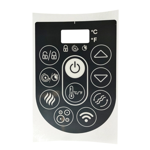 사용자 정의 제어판 오버레이 스티커-온도 제어, 타이머 및 기능 기호를위한 자체 접착 버튼 라벨 - Product Image 2