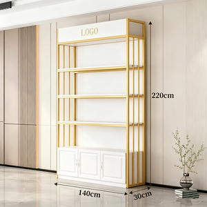 ตู้โชว์เครื่องสำอางดีไซน์ทันสมัยสำหรับร้านค้าเครื่องสำอาง  ตู้โชว์ยาทาเล็บ ตู้โชว์น้ำหอม ลดราคา - Product Image 5