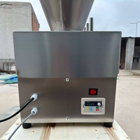 Machine à farcir les saucisses électrique automatique, capacité de production de 100 à 200 kg/h, équipement commercial de remplissage de saucisses, acier 304