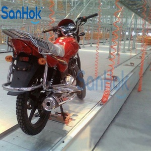 Hoogwaardige aluminiumlegering automatische lamellenkettingtransportband viertakt motorfiets assemblagelijn met PLC-besturing en testlijn - Product Image 5