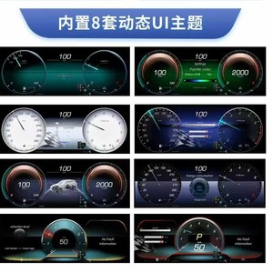 Nuovo Quadro Strumenti Digitale LCD con Carplay per Mercedes-<span class=keywords><strong>Benz</strong></span> GL ML GLE W166 X166 2012-2018 - Product Image 3