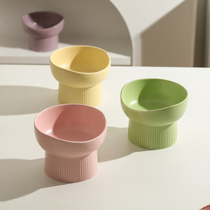 Venta Directa de Fábrica, Moderno y Bonito Tazón de Cerámica para Gatos, Comedero Lento para Mascotas, para Beber y Comer - Product Image 2