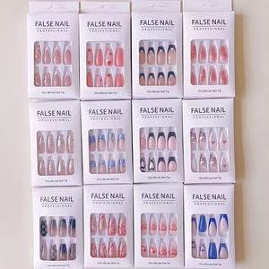 <span class=keywords><strong>Uñas</strong></span> Postizas de Lujo Estilo Ataúd a Presión, Novedad 2026, Venta al por Mayor, Puntas de <span class=keywords><strong>Uñas</strong></span> Personalizadas, <span class=keywords><strong>Uñas</strong></span> Artificiales - Product Image 1