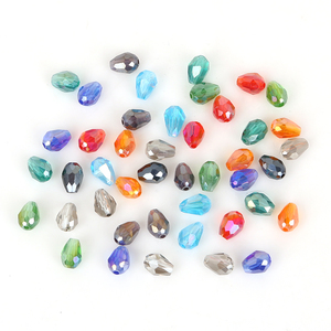 5x7mm Teardrop Drop Shape <strong>Crystal</strong> Beads Spacer Beads <strong>for</strong> DIY Jewelry <strong>Crafts</strong> Sewing Clothing Accessories - Product Image 3