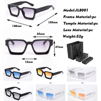 Lunettes de soleil de luxe tendance 2026 pour hommes, style Old Money, populaires, en PC+CP, protection UV400, monture épaisse, personnalisables, lunettes de soleil carrées rétro pour hommes