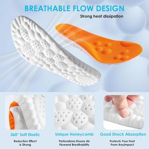 Solette in Memory Foam per Assorbimento degli Urti, Inserti Anti-Fatica per Scarpe da Uomo e Donna, Stivali, Sneakers, Allevia il Dolore ai Piedi, Comfort Ortopedico - Product Image 2