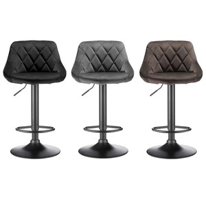 Taburetes de <span class=keywords><strong>Bar</strong></span> giratorios de alta calidad de fabricante profesional, <span class=keywords><strong>silla</strong></span> de <span class=keywords><strong>Bar</strong></span> ajustable de diseño europeo para hoteles, restaurantes y centros comerciales - Product Image 1