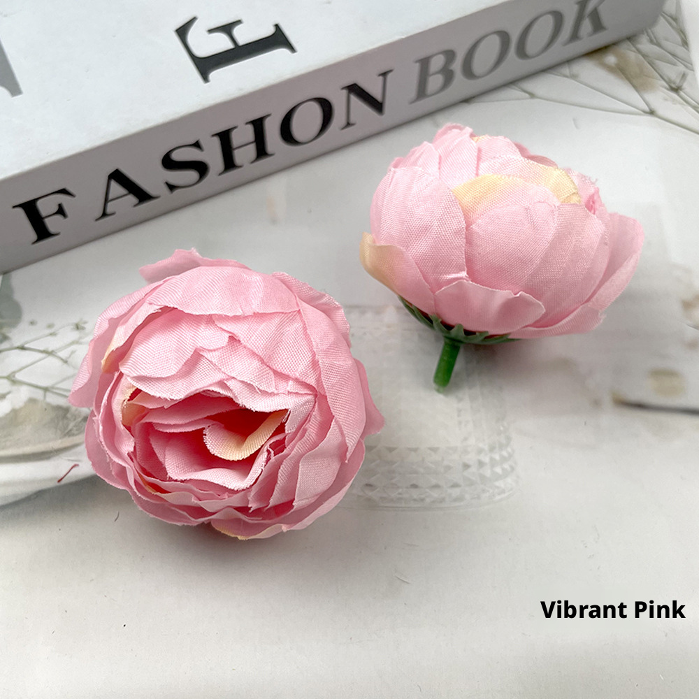 Rose brillant et coloré