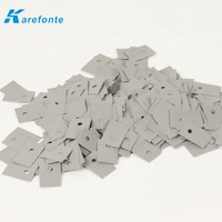 Feuille d'isolation thermique résistante aux déchirures, coussin isolant en silicone pour composants électroniques