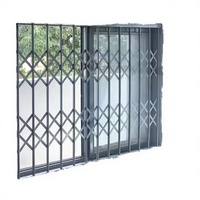 Grilles de fenêtre coulissantes horizontales modernes en PVC de qualité supérieure, anti-effraction, pour les maisons du monde entier