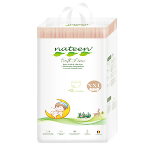 <span class=keywords><strong>Pannolini</strong></span> per Bambini Nateen Super Leggeri, Morbidi e Ultra Assorbenti per la <span class=keywords><strong>Notte</strong></span>, Mutandine da Allenamento, Vendita all'Ingrosso dalla Cina, Marca Belga - Product Image 5