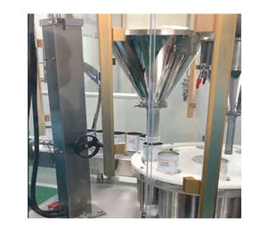 Máquina Automática para Llenado de Latas de <span class=keywords><strong>Leche</strong></span>, Café y Proteína <span class=keywords><strong>en</strong></span> Polvo con Dosificación por Sinfín - Product Image 2