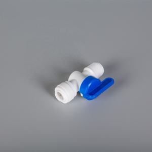 Bán Buôn 1/4 1/4 Inch Kết Nối Nhanh Chóng Thẳng Bóng Van Điều Khiển Nước Cho Máy Lọc Nước Sương Cho RO Nước Kết Nối - Product Image 3