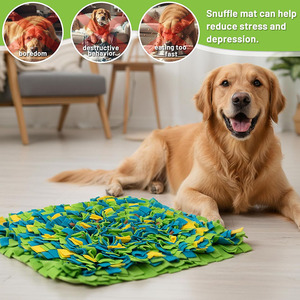 Alfombra Olfativa Interactiva para Mascotas, Juguetes para Perros para Alimentación Lenta, Entrenamiento Olfativo, Alfombra de Forrajeo para Conejos, Cachorros y Gatos - Product Image 3