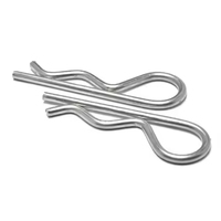 Goupille élastique de type B en acier inoxydable de haute qualité goupille en forme de R goupille fendue à bosse goupilles fendues