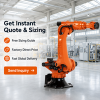 Robot Industri Tugas Berat Kuka KR 500 R2800-2, Beban Angkut 500kg, Jangkauan 2800mm untuk Penanganan Material dan Otomatisasi Pabrik