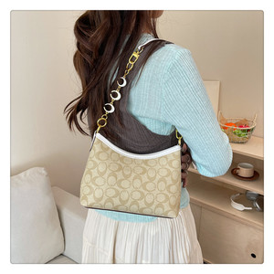 <span class=keywords><strong>Borsa</strong></span> Tote Grande da Donna Stile Vintage 2026, alla Moda in PU con Fodera in Fibra di Poliestere, <span class=keywords><strong>Borsa</strong></span> a Mano Grande Capacità per l'Estate - Product Image 6