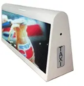डबल साइड वाईफ़ाई एलईडी विज्ञापन स्क्रीन साइन 4G रिमोट कंट्रोल आउटडोर गाइड टैक्सी शीर्ष एलईडी प्रदर्शन