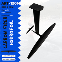 Axis Hydrofoil ART PRO 1201 avec mât en carbone Ultra Pro pour planche de surf électrique, surf des vagues, kitesurf, jet ski, sports nautiques, surf
