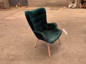 Usine personnalisé bois <span class=keywords><strong>Patchwork</strong></span> <span class=keywords><strong>fauteuil</strong></span> Contour chaise tissu Offre Spéciale salon maison meubles de salon confortable canapé chaise - Product Image 4