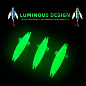 Señuelo de Pesca SNEDA de Metal para Jigging, 7.37g / 5.15cm, con Doble Cuchilla, 3 Colores, Anzuelo Triple, para Todas las Capas de Agua, Hundimiento Lento - Product Image 6