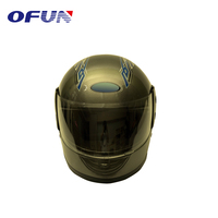 Kathofun — casque de moto Vintage en plastique, casque de haute qualité, visage complet