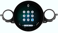 Autoradio Android 11,7 pouces avec système de navigation GPS, multimédia, Carplay, unité stéréo pour BMW MINI R56 R60 2007~2016