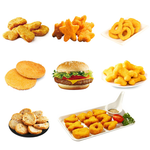 Máquina moldeadora de pepitas de pollo de bajo coste, máquina para hacer hamburguesas y hamburguesas, <span class=keywords><strong>precio</strong></span> - Product Image 6