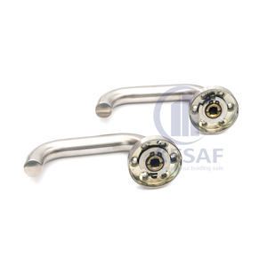 KESAF – quincaillerie moderne en acier inoxydable, Tube <span class=keywords><strong>rond</strong></span>, incurvé, poignée de porte, serrure à levier - Product Image 5