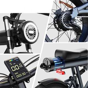 E-bikes <span class=keywords><strong>2023</strong></span> alta velocidad 20 pulgadas bicicleta de montaña eléctrica SUSPENSIÓN COMPLETA <span class=keywords><strong>Trek</strong></span> 48V 1000W 1200W motor central <span class=keywords><strong>MTB</strong></span> ebike para hombres - Product Image 3