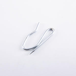 Crochet de rideau industriel réglable en acier au nickel 33.8x18.3cm - Product Image 1