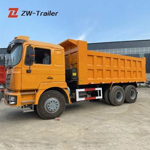 Camion à benne basculante Shacman robuste <span class=keywords><strong>de</strong></span> bonne qualité camion d'occasion Chine Euro 2 émission Diesel boîte <span class=keywords><strong>de</strong></span> vitesses rapide 6x4 roue motrice gauche - Product Image 3