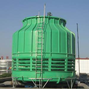 Vente flash : tour de refroidissement ronde en fibre de verre à flux transversal FRP 8-4000T pour le traitement de l'eau - Product Image 4