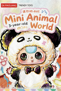 Originale Baby Three Mini Animal World Plush Blind Box, Collezione di Ciondoli Carini, Ornamento da Scrivania, Tendenza Moda, Regalo a Sorpresa - Product Image 3