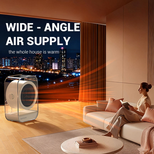 Chauffage d'appoint WinterSpace en vente chaude, chauffages électriques portables pour une utilisation en intérieur avec <span class=keywords><strong>2</strong></span> modes, 500W, céramique PTC, chauffage rapide et sûr, ventilateur chauffant - Product Image 5