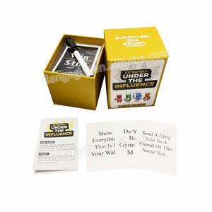 Jeu de cartes personnalisé avec impression couleur intégrale, <span class=keywords><strong>logo</strong></span> personnalisé, cartes de jeu à boire pour fêtes et coffret cadeau (Quantité personnalisable) - Product Image 3