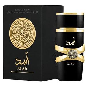 ASAD LF Black Eau De Parfum Spray Stile Arabo Formato Regolare Legnoso per Uomo Uso Quotidiano - Product Image 1