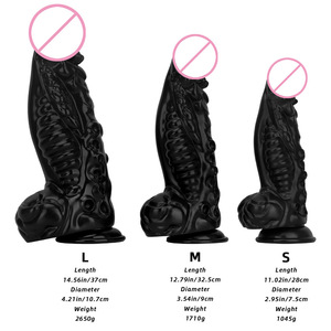 Europese Amerikaanse speciaal gevormde grote dikke realistische fallus dildo - 100% waterdicht, milieuvriendelijk, zacht & draagbaar seksspeeltje voor volwassenen - Product Image 6
