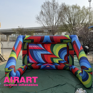 Buts de football gonflables sur mesure, faciles à installer, idéaux pour les jeux d'enfants et les événements. - Product Image 3