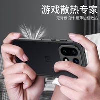 Étui de protection en métal de luxe pour OnePlus 15 / Ace 6 / Ace 6 Ultra, cadre en aluminium, protection de l'objectif en métal + film de protection
