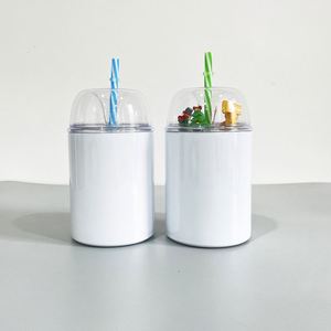 Vasos Personalizados con Logotipo, Vasos de Acero Inoxidable de 10oz, 22oz y 20oz con Tapa de Domo para Sublimación y Manualidades - Product Image 4