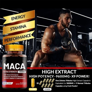 Shopify Kruiden Dropshipping Mannengezondheidssupplement <span class=keywords><strong>Tribulus</strong></span> <span class=keywords><strong>Terrestris</strong></span> Extract Capsules Energiebooster Maca Wortelpoeder Capsules - Product Image 3